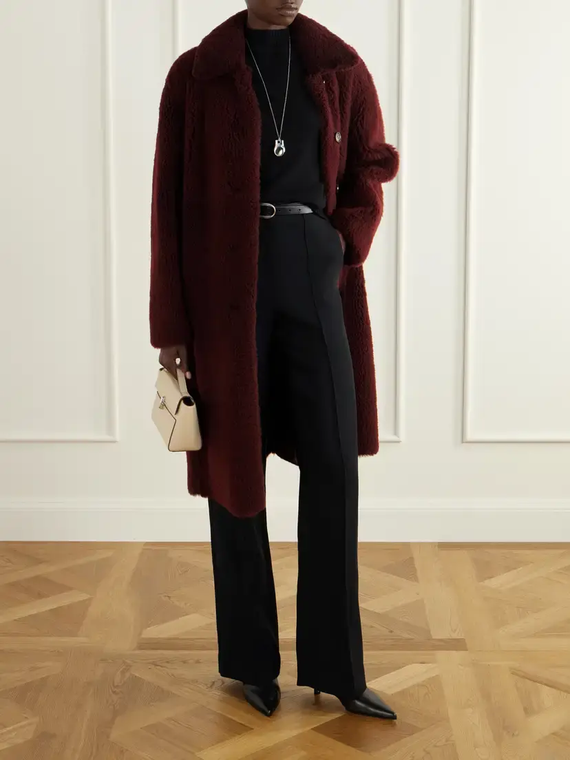 Veronica de Piante Romy Shearling Coat | Thumbnail 2 Veronica de Piante Romy Shearling Coat | Thumbnail 2