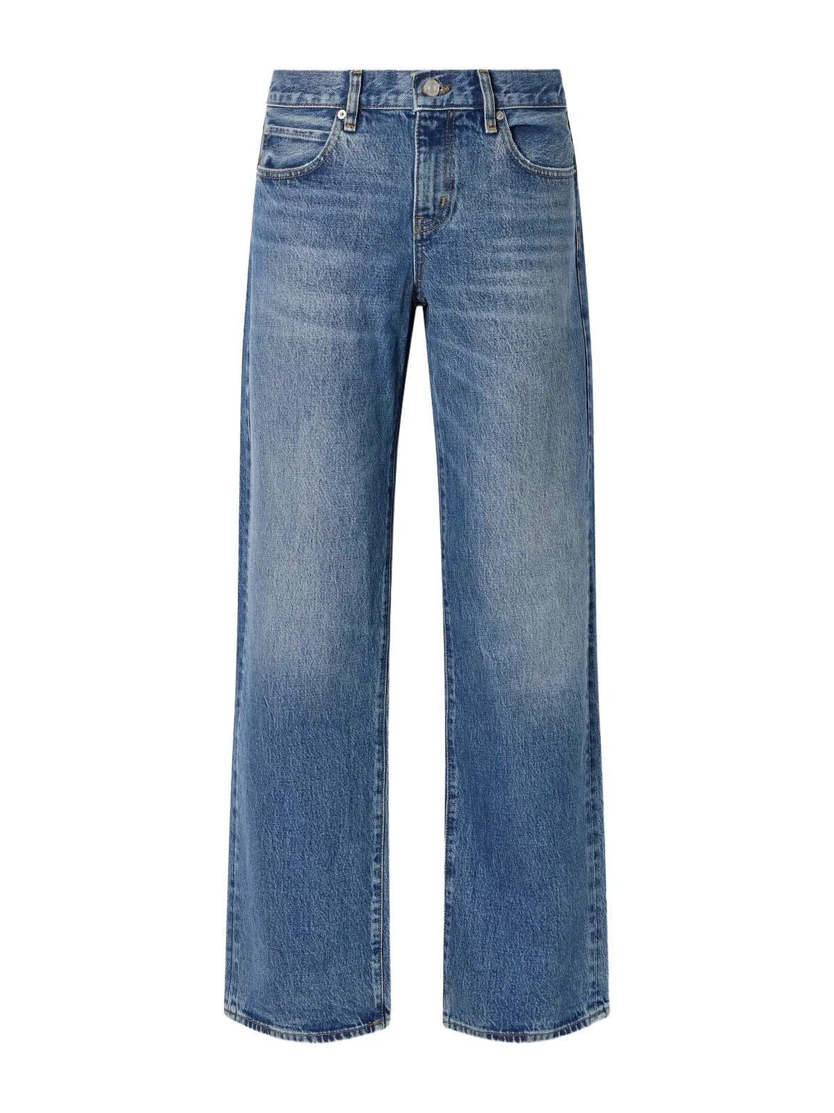 Frame The Saturday Low-rise Straight-leg Jeans