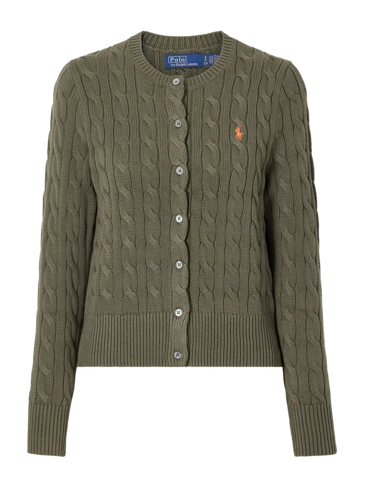 Cable-knit Cotton Cardigan Cable-knit Cotton Cardigan