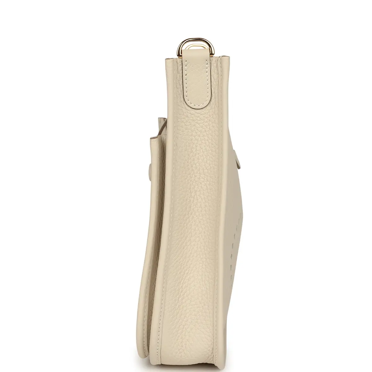 HERMÈS Hermes Evelyne 23 Craie Clemence Gold Hardware | Thumbnail 3