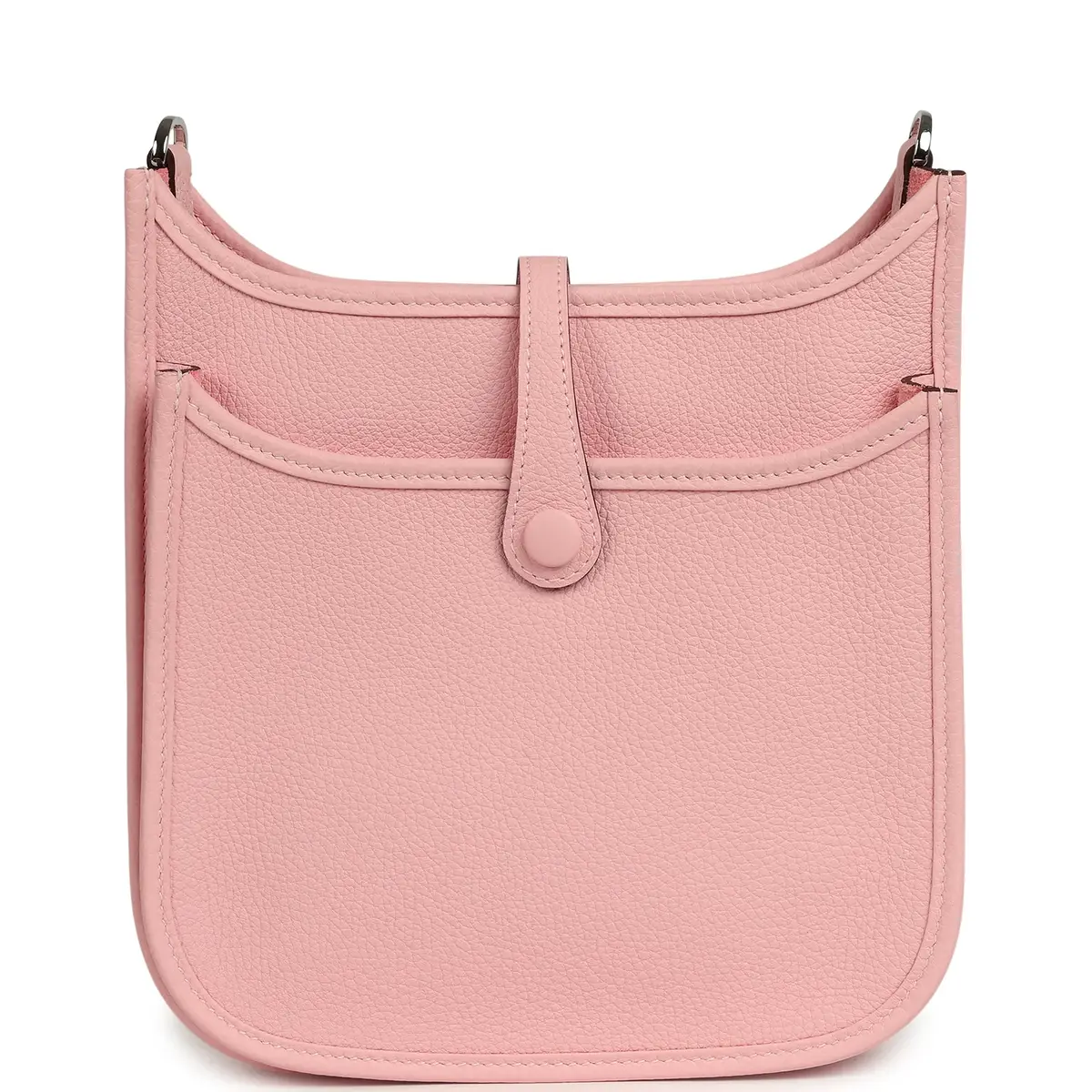 HERMÈS Hermes Evelyne 23 Rose Sakura Clemence Palladium Hardware | Thumbnail 4 HERMÈS Hermes Evelyne 23 Rose Sakura Clemence Palladium Hardware | Thumbnail 4