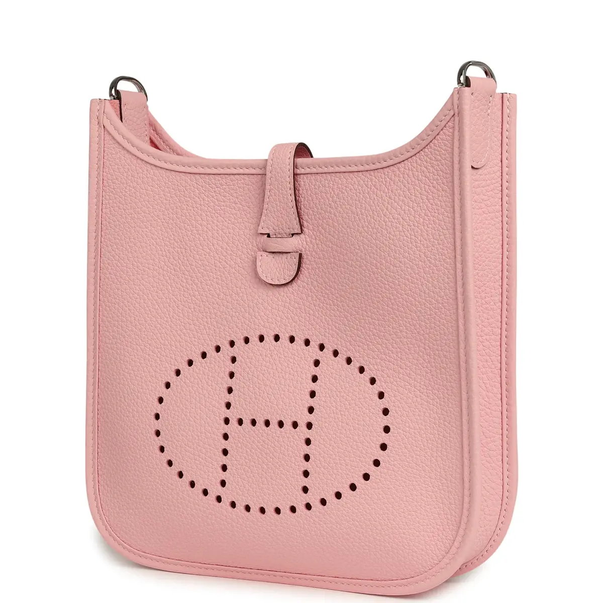 HERMÈS Hermes Evelyne 23 Rose Sakura Clemence Palladium Hardware | Thumbnail 5 HERMÈS Hermes Evelyne 23 Rose Sakura Clemence Palladium Hardware | Thumbnail 5