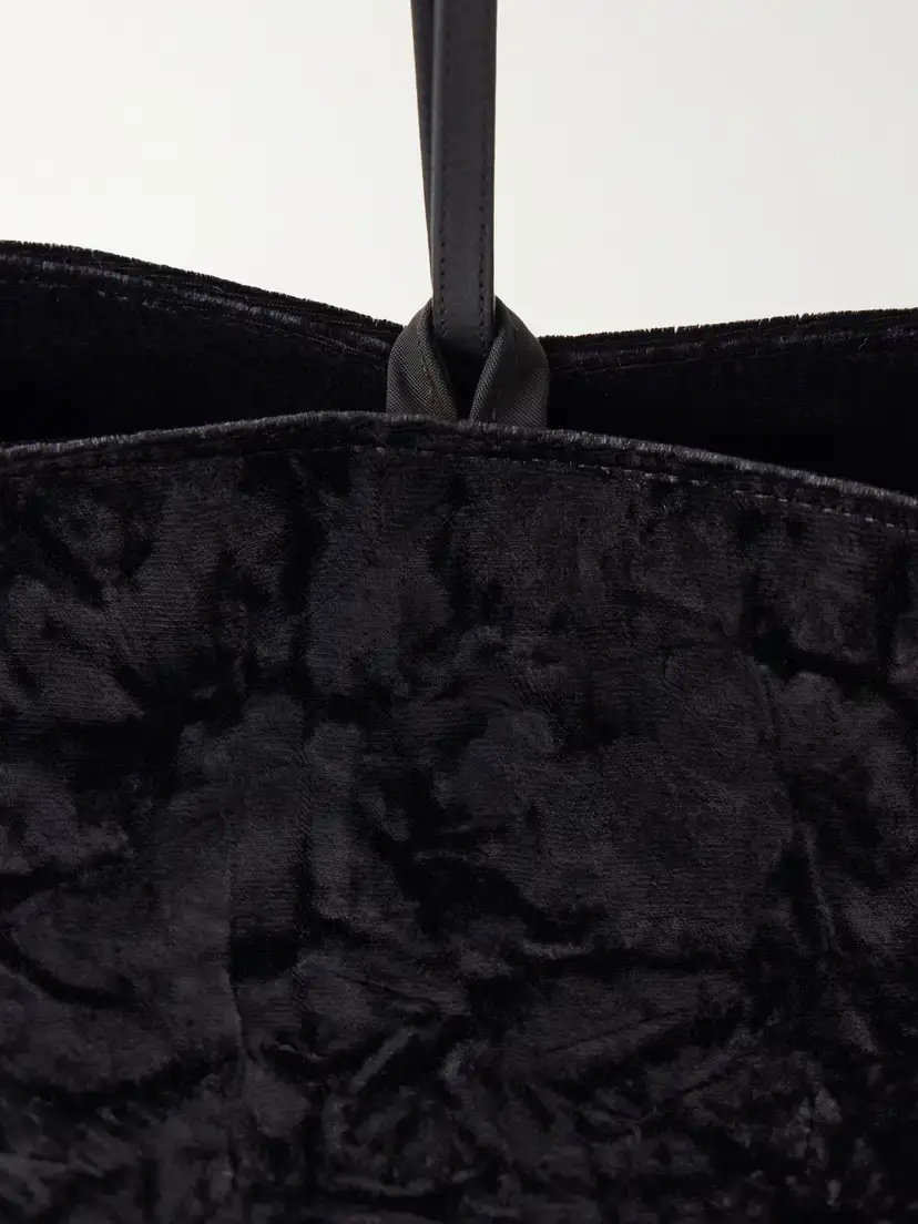 Valesque Bundle Leather-trimmed Velvet Clutch | Thumbnail 5