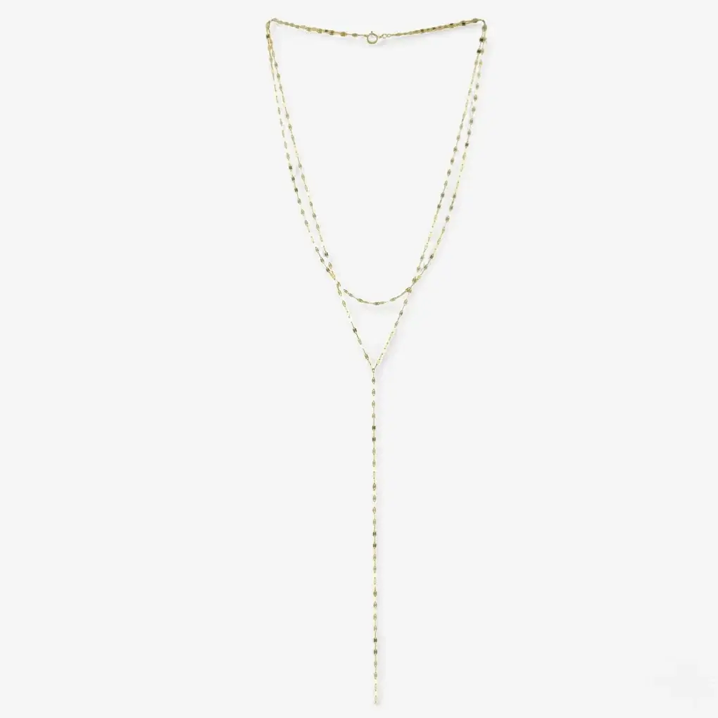 Stephanie Gottlieb Olivia Double Y Necklace 14 Inches | Image 1 Stephanie Gottlieb Olivia Double Y Necklace 14 Inches | Image 1