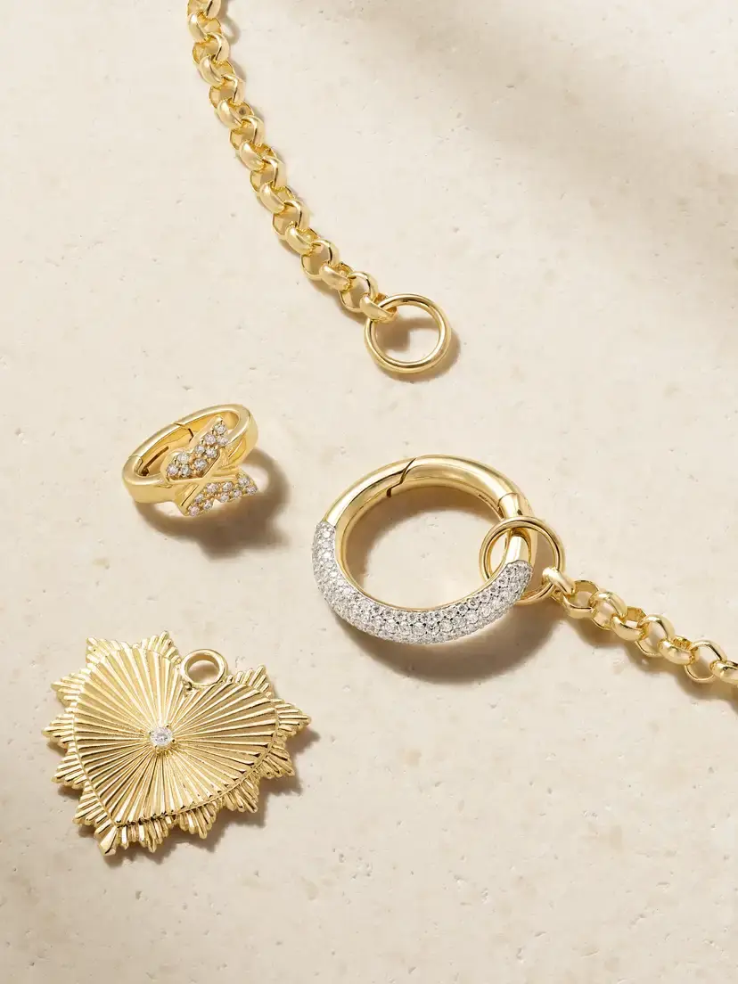 Foundrae True Love 18-karat Gold Diamond Pendant Necklace | Thumbnail 3 Foundrae True Love 18-karat Gold Diamond Pendant Necklace | Thumbnail 3