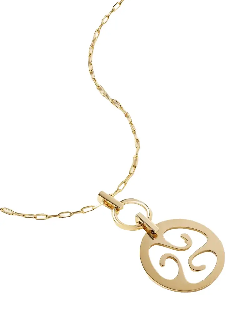 Trippy Nomad 14-karat Gold Pendant Necklace Trippy Nomad 14-karat Gold Pendant Necklace
