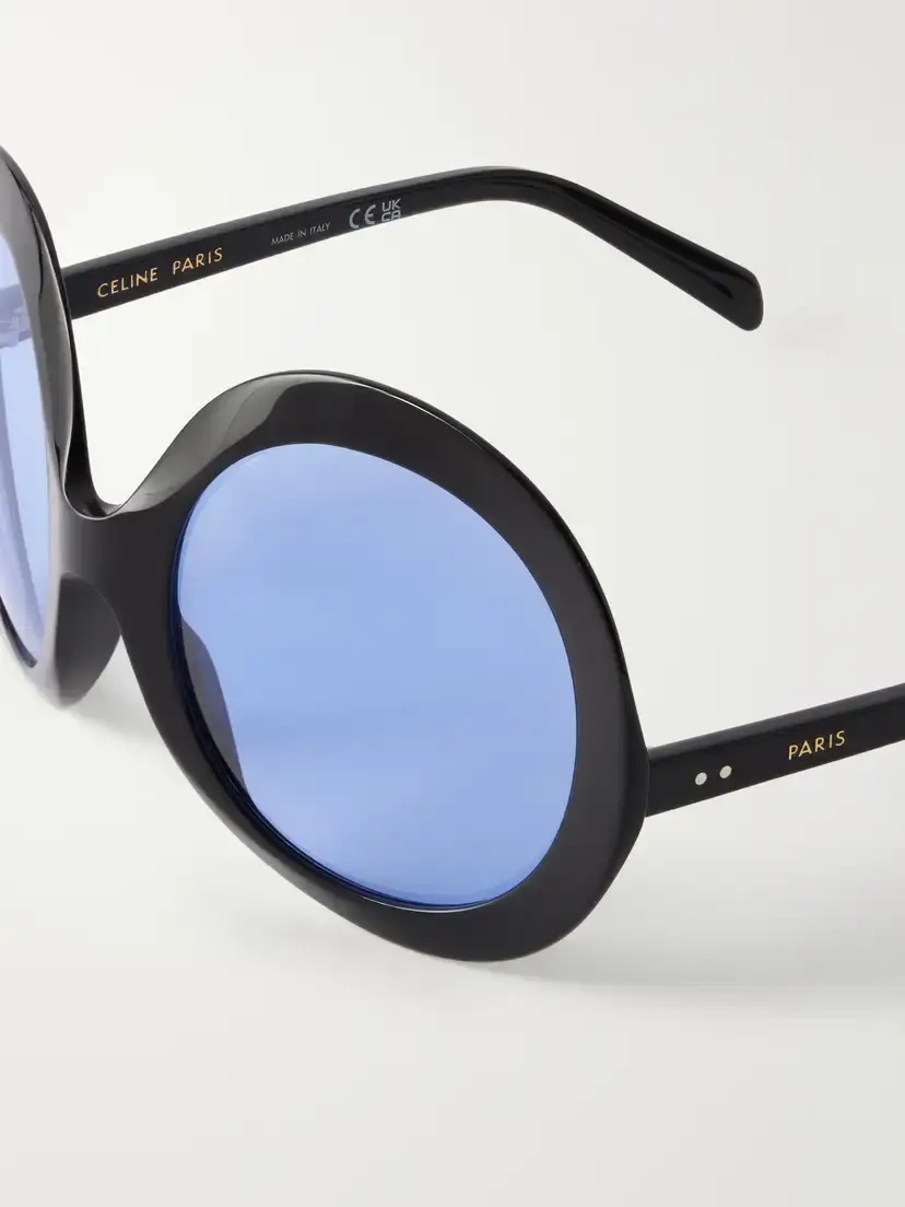 CELINE Eyewear Round-frame Acetate Sunglasses | Thumbnail 4 CELINE Eyewear Round-frame Acetate Sunglasses | Thumbnail 4