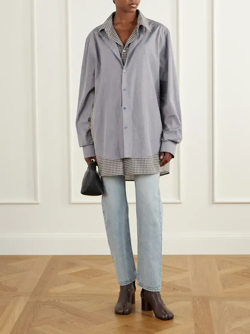 MM6 MAISON MARGIELA Mid-rise Wide-leg Jeans | Thumbnail 2 MM6 MAISON MARGIELA Mid-rise Wide-leg Jeans | Thumbnail 2