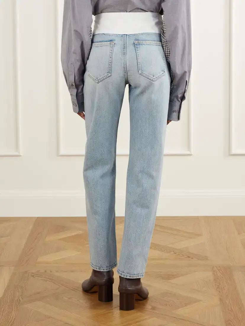 MM6 MAISON MARGIELA Mid-rise Wide-leg Jeans | Thumbnail 4 MM6 MAISON MARGIELA Mid-rise Wide-leg Jeans | Thumbnail 4
