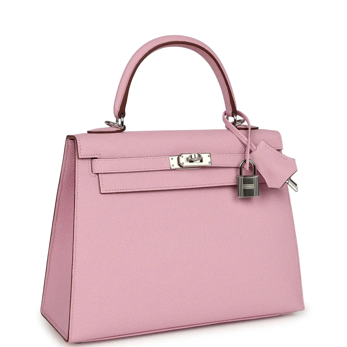 HERMÈS Hermes Kelly Sellier 25 Mauve Sylvestre Epsom Palladium Hardware | Thumbnail 2 HERMÈS Hermes Kelly Sellier 25 Mauve Sylvestre Epsom Palladium Hardware | Thumbnail 2