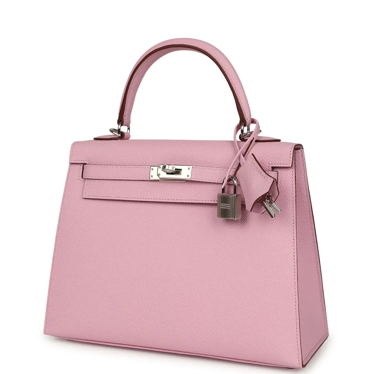 HERMÈS Hermes Kelly Sellier 25 Mauve Sylvestre Epsom Palladium Hardware | Thumbnail 5 HERMÈS Hermes Kelly Sellier 25 Mauve Sylvestre Epsom Palladium Hardware | Thumbnail 5