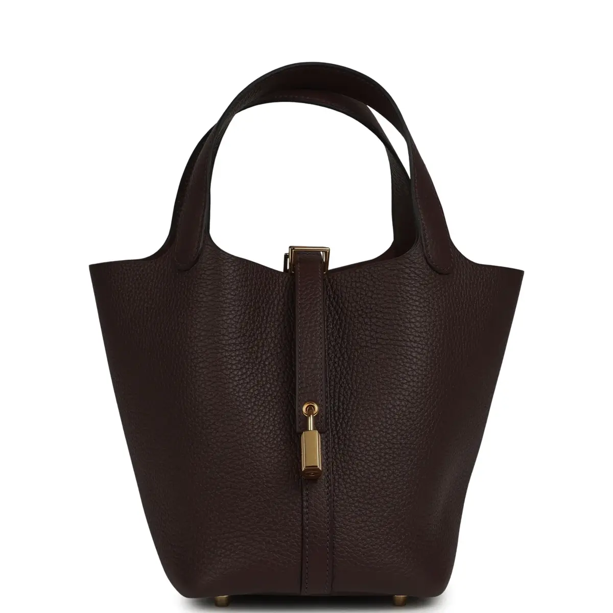 HERMÈS Hermes Picotin Lock 18 Rouge Sellier Clemence Gold Hardware | Image 1 HERMÈS Hermes Picotin Lock 18 Rouge Sellier Clemence Gold Hardware | Image 1