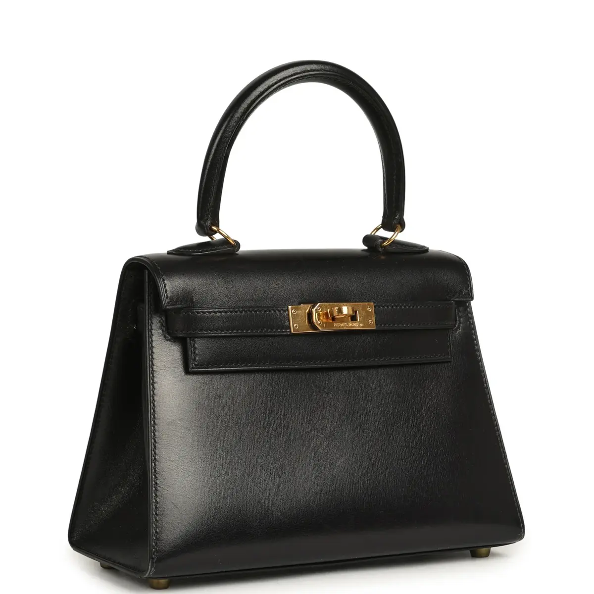 HERMÈS Vintage Hermes Kelly Sellier 20 Black Box Gold Hardware | Thumbnail 2 HERMÈS Vintage Hermes Kelly Sellier 20 Black Box Gold Hardware | Thumbnail 2