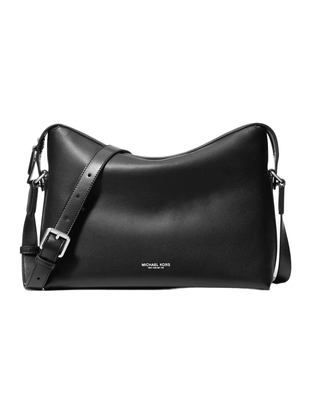 Nicholas Medium Leather Crossbody Bag in Black - One Size by Michael Kors Mens Nicholas Medium Leather Crossbody Bag in Black - One Size by Michael Kors Mens