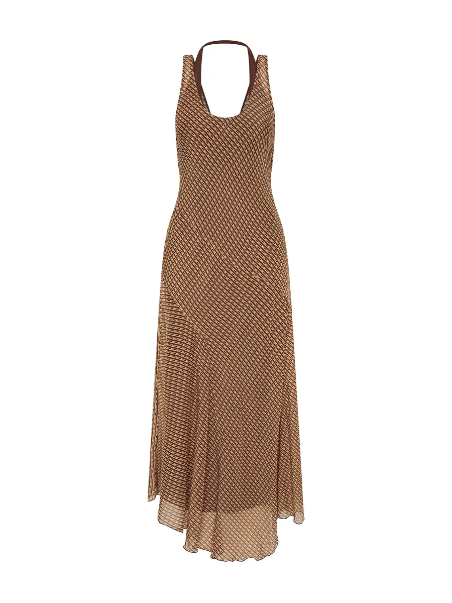 SIR. Cooper Layered Midi Dress