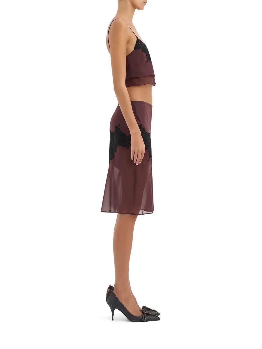 SIR. Noria Midi Skirt | Thumbnail 4 SIR. Noria Midi Skirt | Thumbnail 4