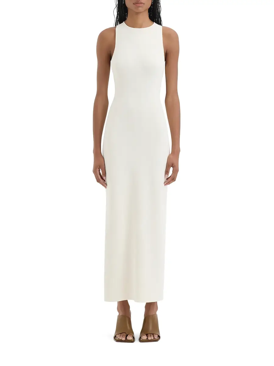 SIR. Sabah Cross Back Midi Dress | Thumbnail 2 SIR. Sabah Cross Back Midi Dress | Thumbnail 2