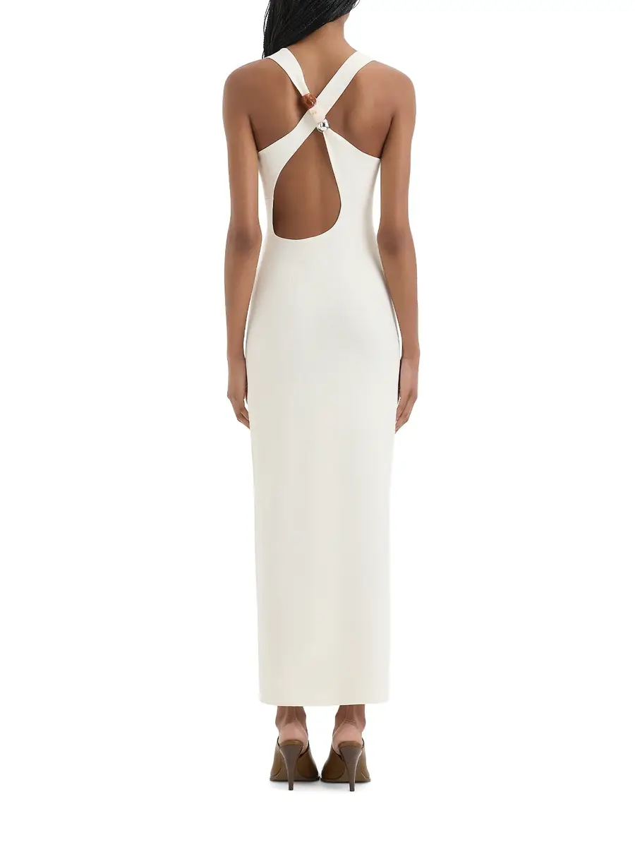 SIR. Sabah Cross Back Midi Dress | Thumbnail 3 SIR. Sabah Cross Back Midi Dress | Thumbnail 3