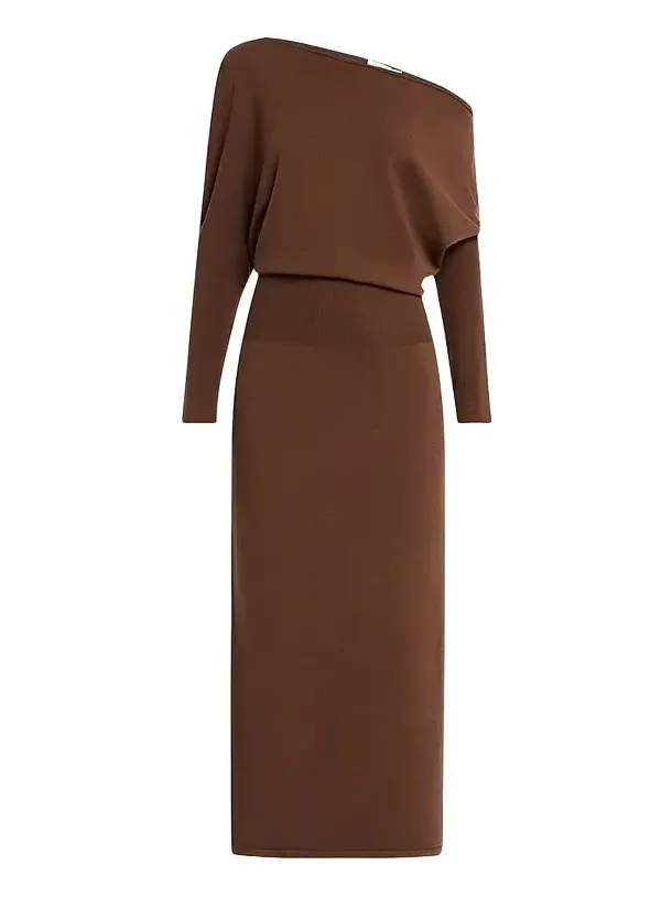Women's Janese Off-Shoulder Midi Dress Women's Janese Off-Shoulder Midi Dress