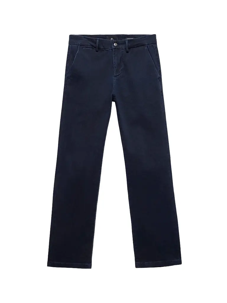 7 For All Mankind Men's Slimmy Chino Pants - Dusk Smoke | Image 1 7 For All Mankind Men's Slimmy Chino Pants - Dusk Smoke | Image 1