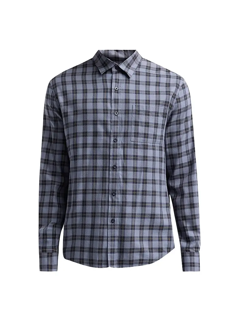 Vince Men's Allen Plaid Cotton Shirt