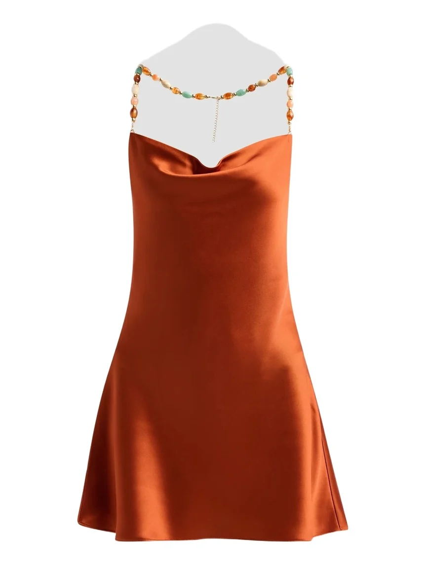 Women's Marvel Satin Mini Dress