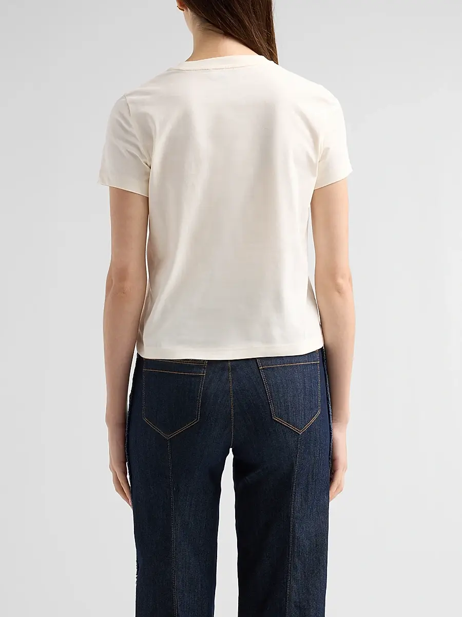 Marc Jacobs Women's Apple Logo Femme T-Shirt | Thumbnail 3 Marc Jacobs Women's Apple Logo Femme T-Shirt | Thumbnail 3
