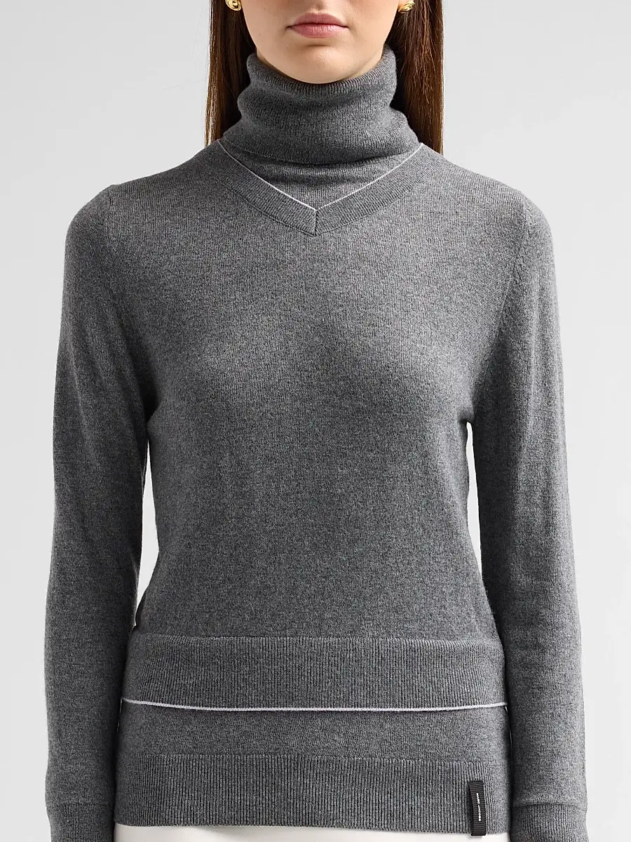 Marc Jacobs Women's Layered Turtleneck Sweater | Thumbnail 5