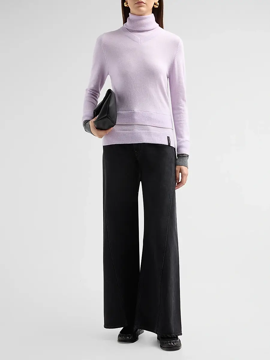 Marc Jacobs Women's Layered Turtleneck Sweater | Thumbnail 2