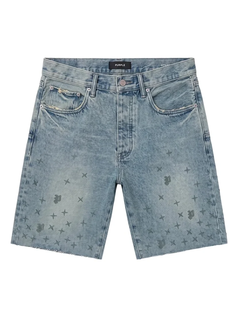 Men's Mono Stars Tuffetage Denim Shorts Men's Mono Stars Tuffetage Denim Shorts