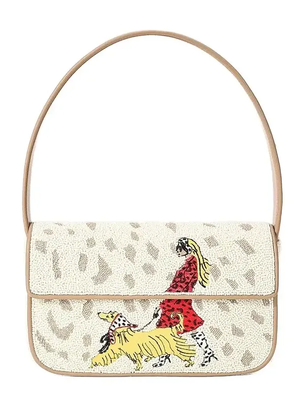 Women's Tommy Beaded Shoulder Bag Women's Tommy Beaded Shoulder Bag