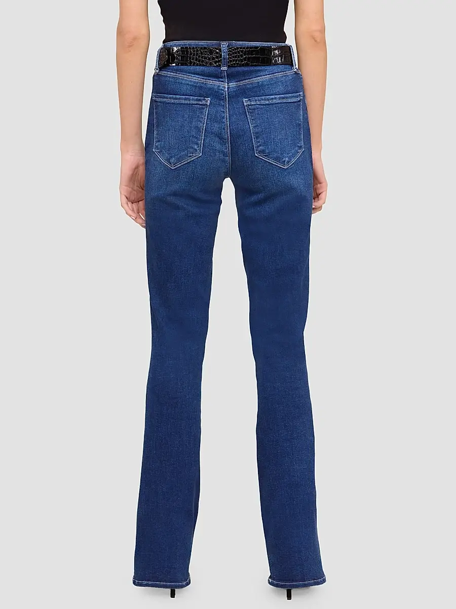 L'Agence Women's Selma High-Rise Sleek Baby Bootcut Jeans | Thumbnail 3