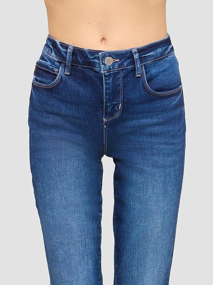 L'Agence Women's Selma High-Rise Sleek Baby Bootcut Jeans | Thumbnail 5