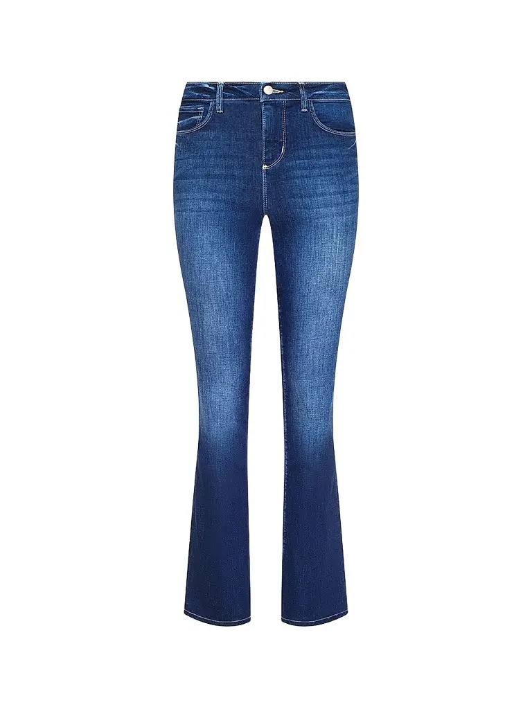 L'Agence Women's Selma High-Rise Sleek Baby Bootcut Jeans