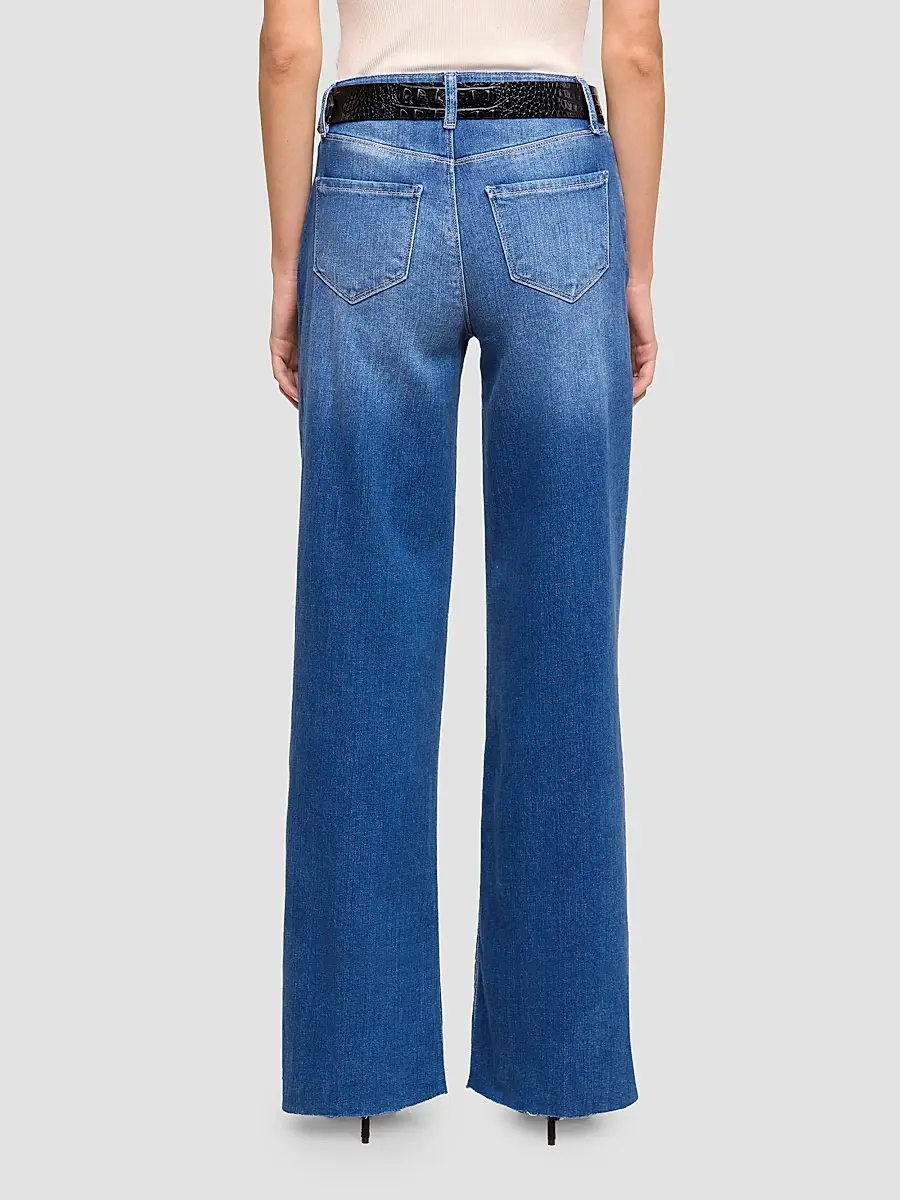 L'Agence Women's Scottie High-Rise Wide-Leg Jeans | Thumbnail 3