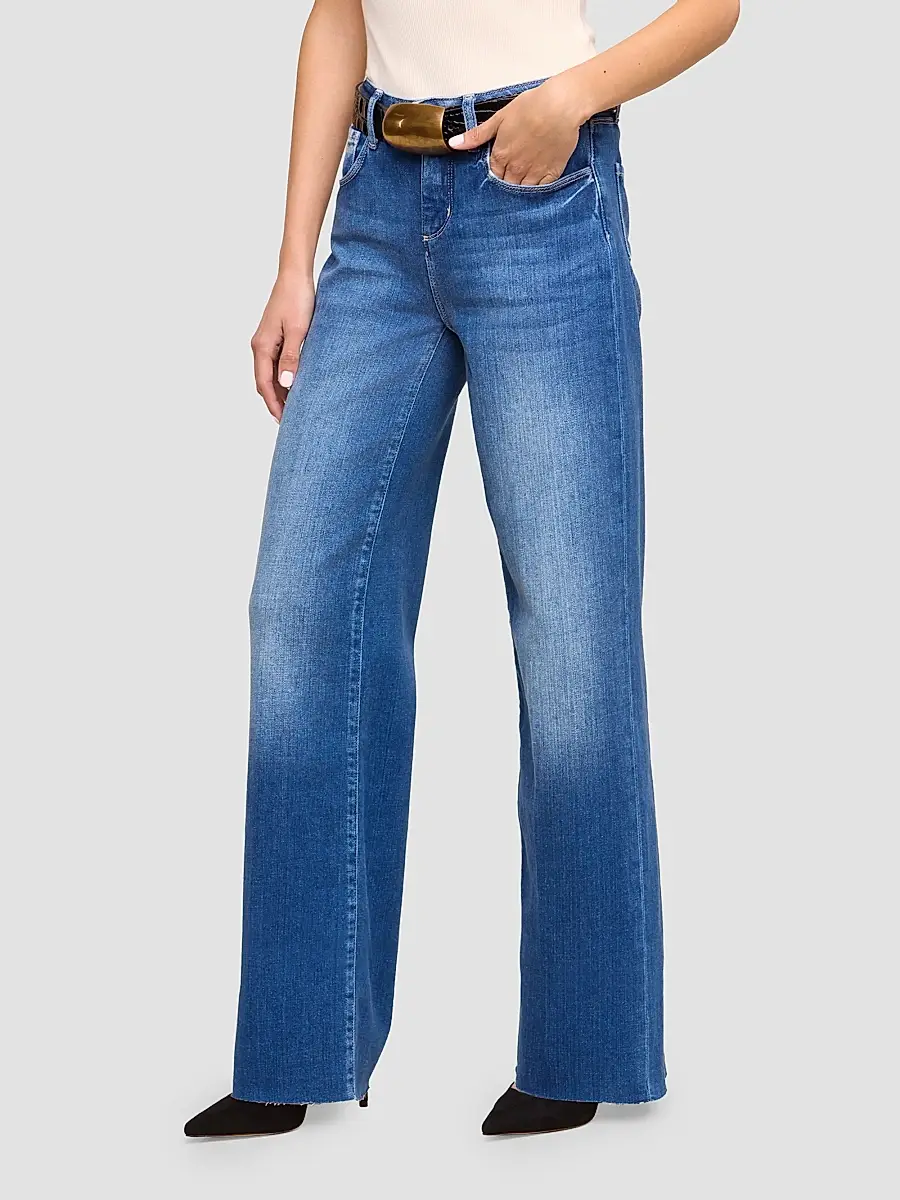 L'Agence Women's Scottie High-Rise Wide-Leg Jeans | Thumbnail 5