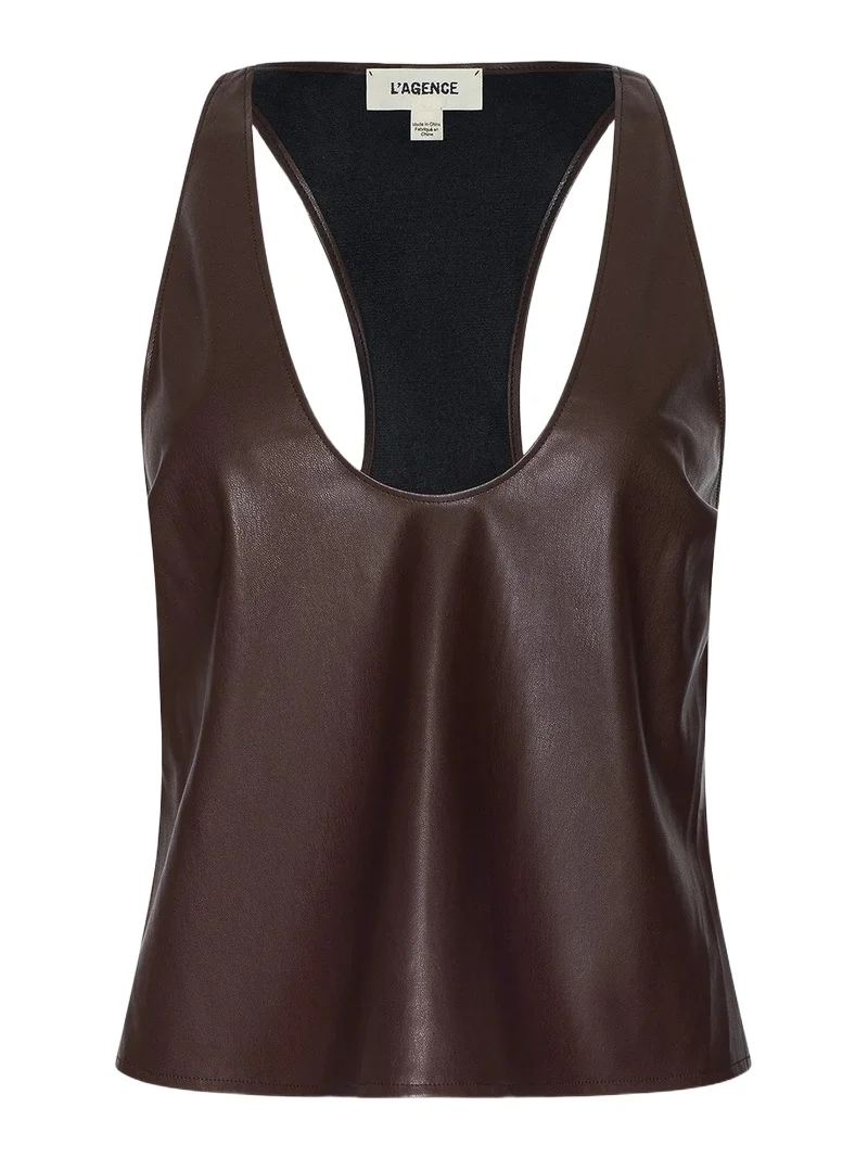 Women's Tullia Racerback Scoop Neck Tank Top Women's Tullia Racerback Scoop Neck Tank Top