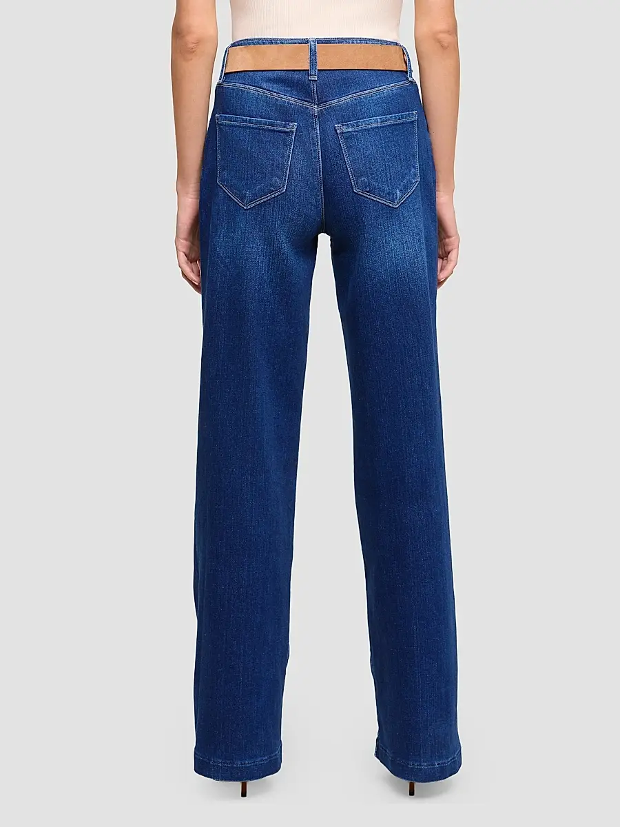 L'Agence Women's Scottie High-Rise Wide-Leg Jeans | Thumbnail 3