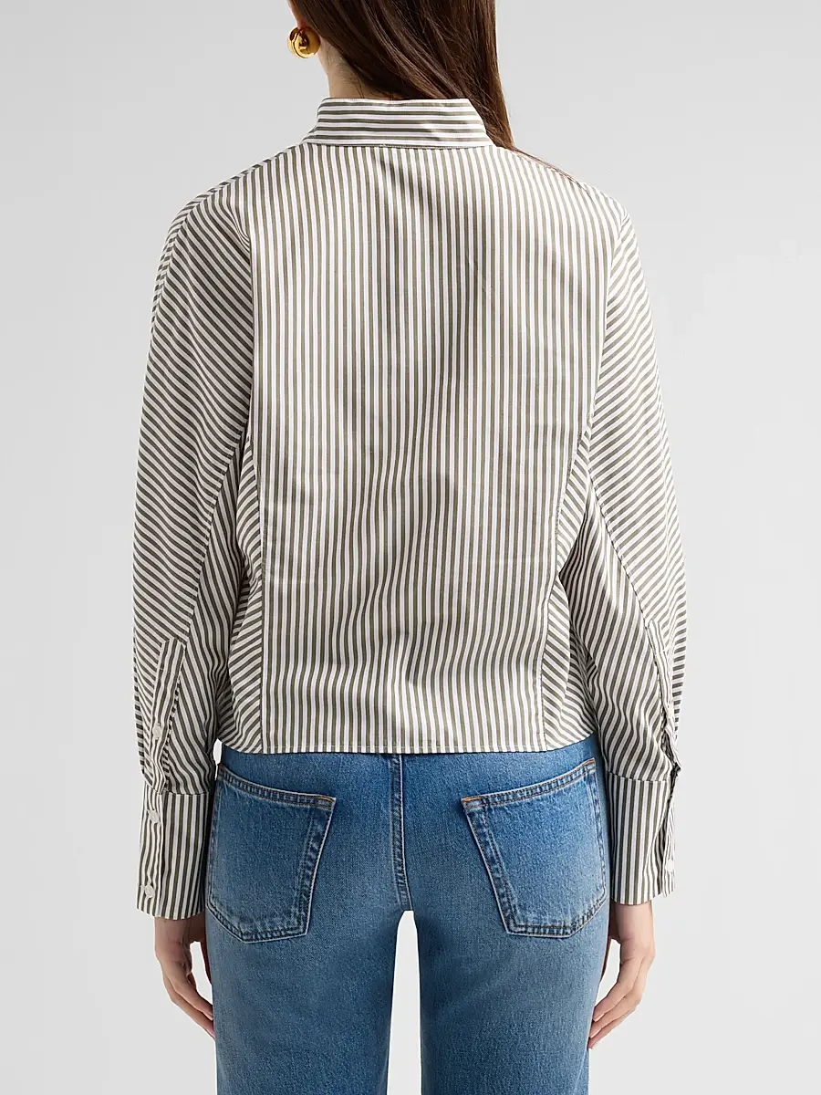 rag & bone Women's Dustin Stripe Poplin Shirt | Thumbnail 3 rag & bone Women's Dustin Stripe Poplin Shirt | Thumbnail 3