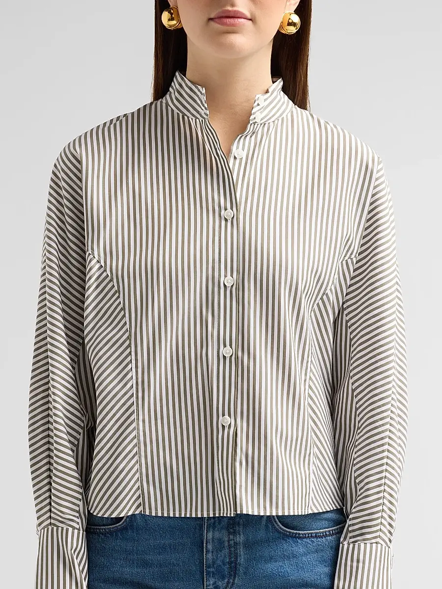 rag & bone Women's Dustin Stripe Poplin Shirt | Thumbnail 5 rag & bone Women's Dustin Stripe Poplin Shirt | Thumbnail 5