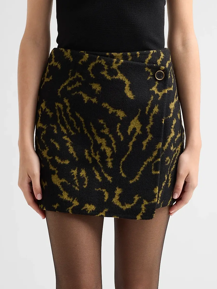 Ulla Johnson Women's Leyla Abstract Wool Mini Skirt | Thumbnail 5 Ulla Johnson Women's Leyla Abstract Wool Mini Skirt | Thumbnail 5