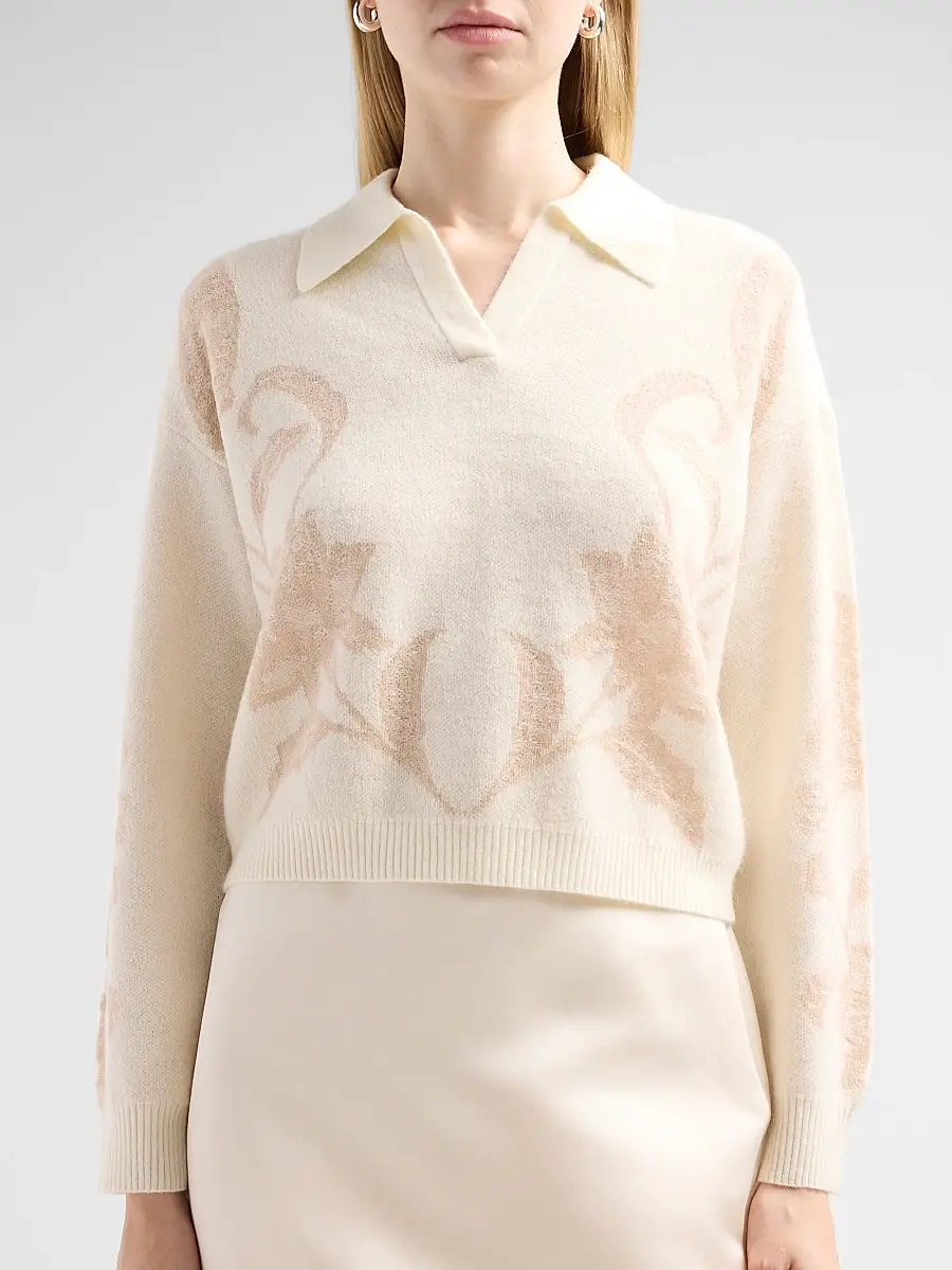 dh New York Women's Delia Wool-Blend Knitted Top | Thumbnail 5 dh New York Women's Delia Wool-Blend Knitted Top | Thumbnail 5