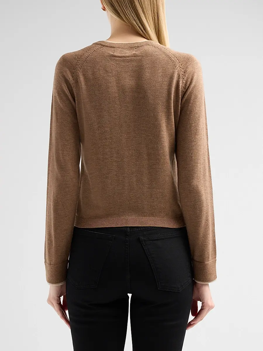 dh New York Women's Anna Crewneck Cardigan | Thumbnail 3 dh New York Women's Anna Crewneck Cardigan | Thumbnail 3