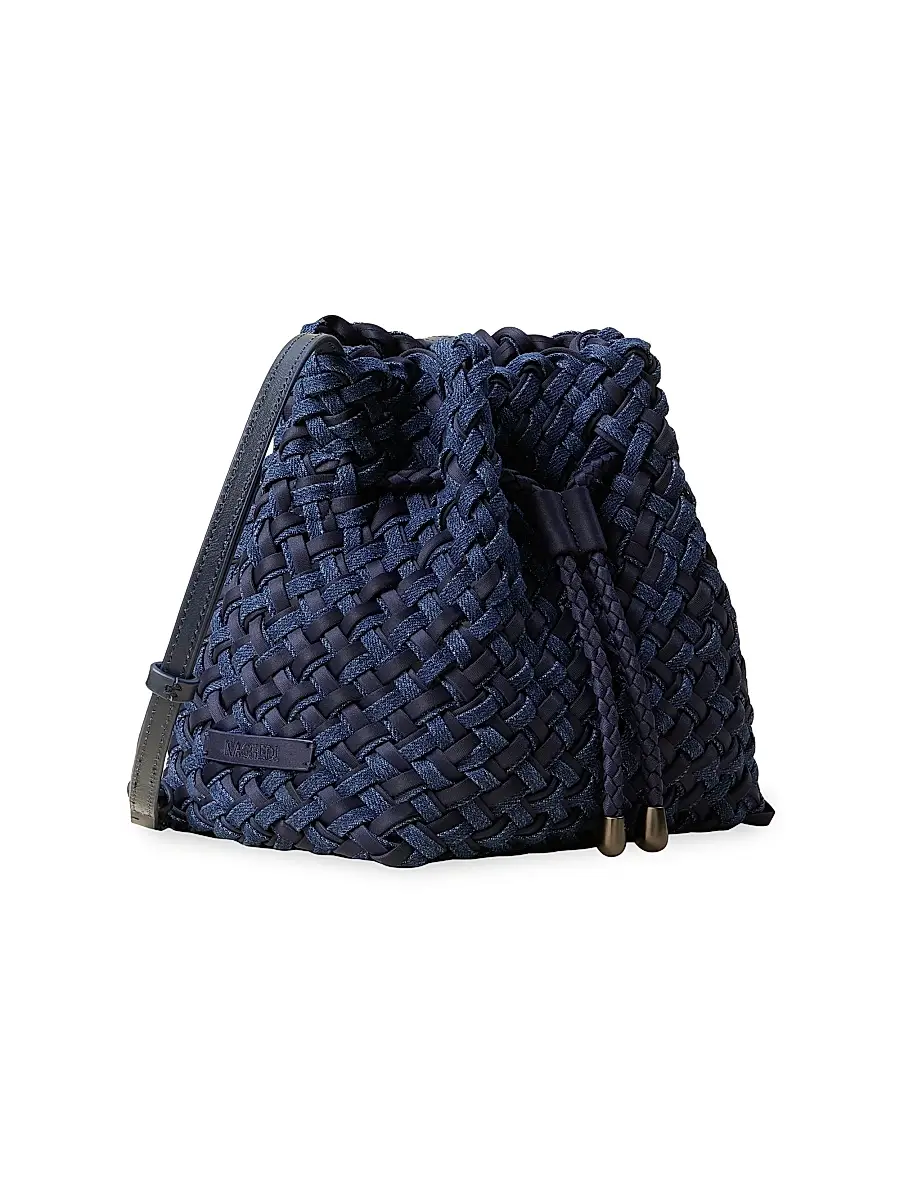 Naghedi Women's Gramercy Double Weave Bucket Bag | Thumbnail 4