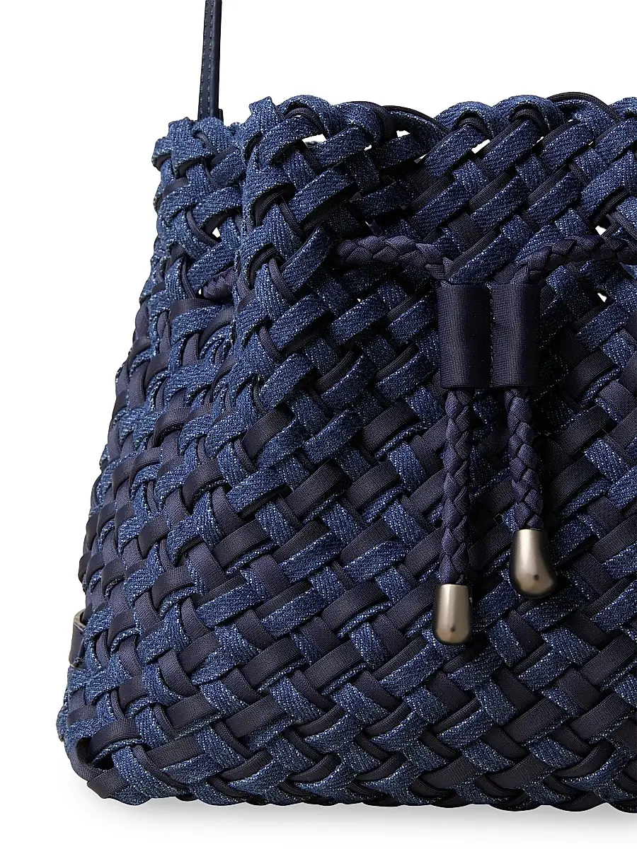 Naghedi Women's Gramercy Double Weave Bucket Bag | Thumbnail 5