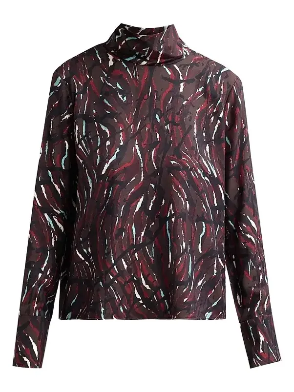 Women's Ansel Printed Twill Top