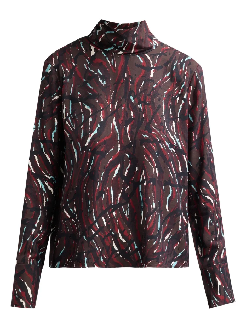 Proenza Schouler White Label Women's Ansel Printed Twill Top