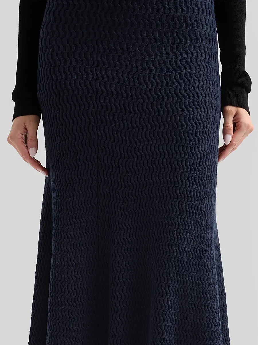 Proenza Schouler White Label Women's Magnolia Cable-Knit Midi Skirt | Thumbnail 5 Proenza Schouler White Label Women's Magnolia Cable-Knit Midi Skirt | Thumbnail 5