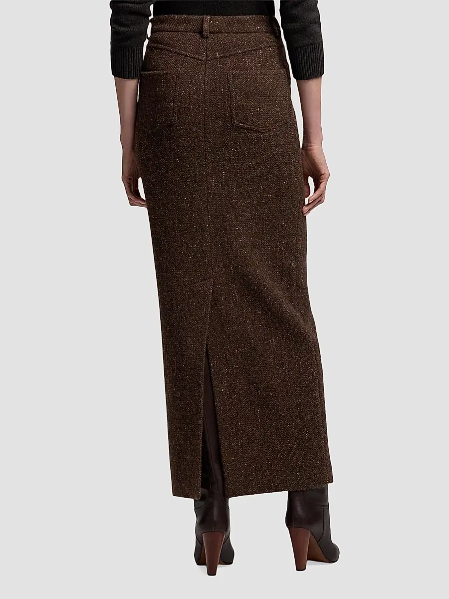 Ralph Lauren Collection Women's Fontaine Textured Tweed Pencil Skirt | Thumbnail 3 Ralph Lauren Collection Women's Fontaine Textured Tweed Pencil Skirt | Thumbnail 3
