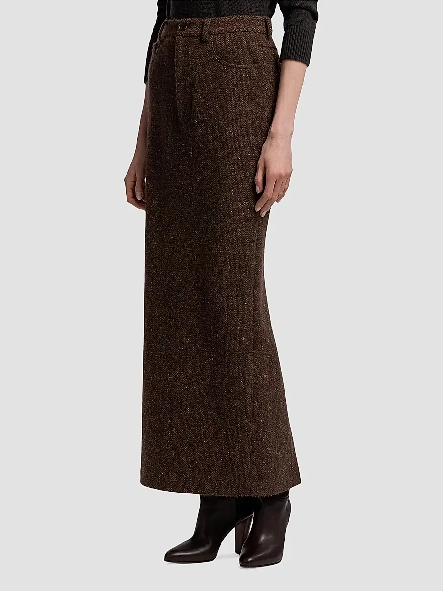 Ralph Lauren Collection Women's Fontaine Textured Tweed Pencil Skirt | Thumbnail 5 Ralph Lauren Collection Women's Fontaine Textured Tweed Pencil Skirt | Thumbnail 5